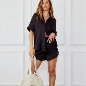 Tan + Lines ST. BARTHS BLACK COVER UP SET